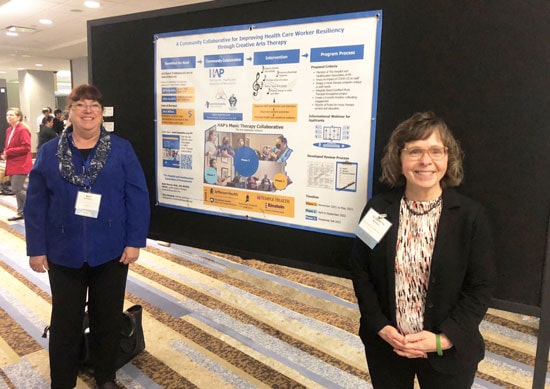 Music therapy: AHA poster presentation
